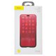 Чехол Baseus для iPhone XS Max, красный, матовый, книжка, силикон, пластик, #WIAPIPH65-TS09 Превью 1