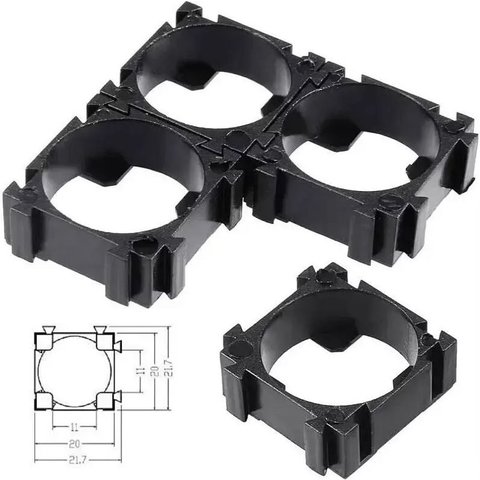 Holder for Batteries 18650, (1x1) Preview 2
