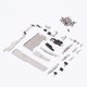 Screw compatible with iPhone XS Max, (full set, with clamping plates) Preview 1