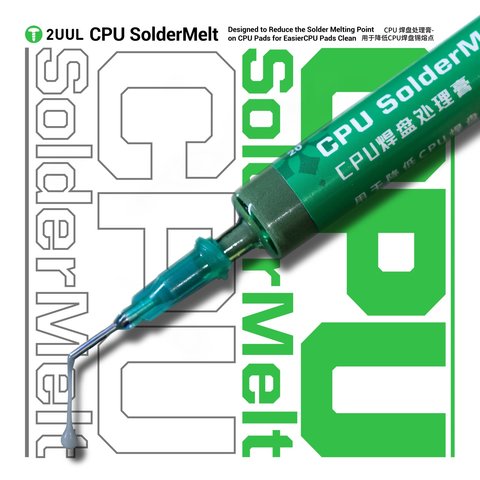 Flux Paste 2UUL SC20, (for removing solder, 5 ml) Preview 4