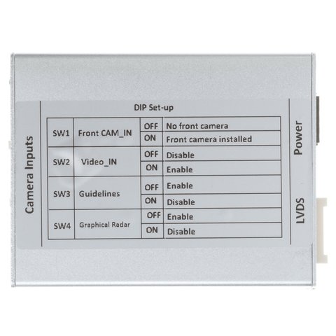 Адаптер подключения камеры заднего и переднего вида для Audi A4/A5/Q3/Q5 без системы MMI Превью 3