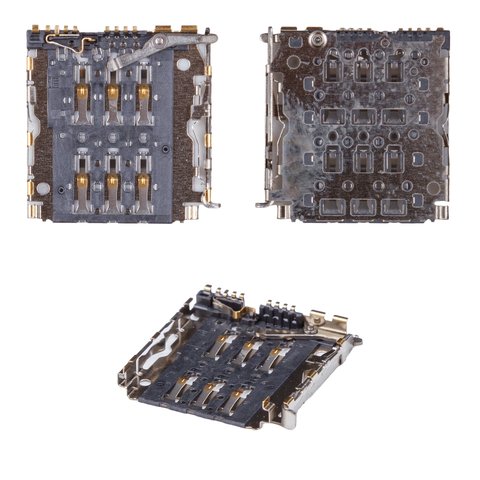 SIM Card Connector compatible with Samsung A546 Galaxy A54 5G, M346 Galaxy M34, (with memory card connector) Preview 1