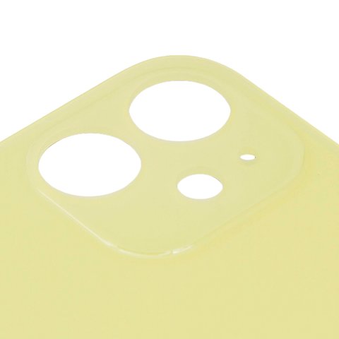 Housing Back Cover compatible with iPhone 11, (yellow, no need to remove the camera glass, Original (PRC), big hole) Preview 1