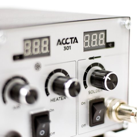 Estación de soldadura de aire caliente Accta 301 Vista previa  8