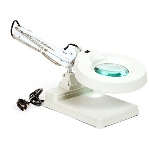 Lente de mesa con iluminación 228B (8 dioptrías) Vista previa  1