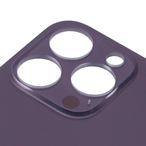 Panel trasero de carcasa puede usarse con iPhone 14 Pro Max, morada, no es necesario desmontar la cámara, Original (PRC), big hole Vista previa  1