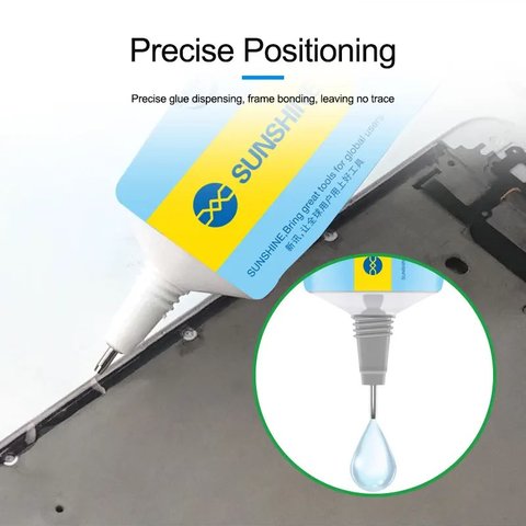 Adhesivos sellador Sunshine G-20, para pegar tapas traseras, para marcos de pantalla, 15 ml, transparente Vista previa  3