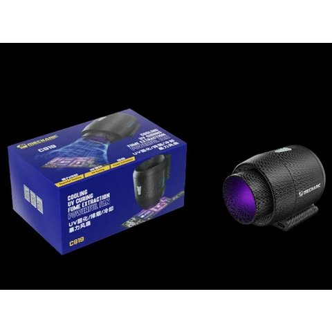 Ультрафиолетовая лампа Mechanic C919, с вентилятором, с аккумулятором, 3 in1 Превью 1