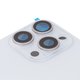 Задня панель корпуса для iPhone 15 Pro Max, біла, із склом камери, Original (PRC) Прев'ю 1