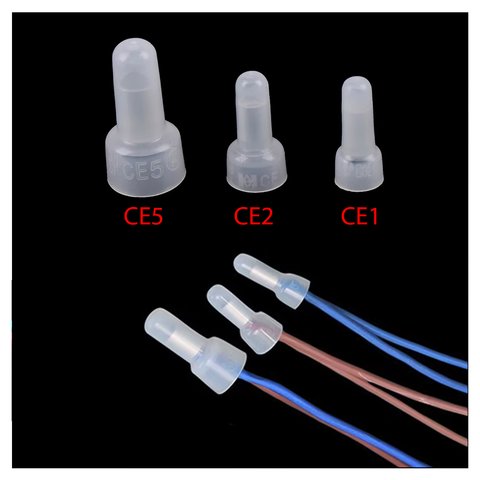 Ковпачок ізоляційний CE-1, 10 шт., 0,82 mm² Прев'ю 3