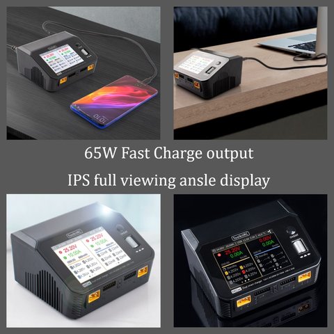 Зарядное устройство ToolkitRC M6DAC, Original, AC 350W, DC 700W Превью 3