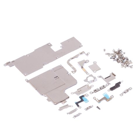 Винт для iPhone 14 Pro Max, полный комплект, с фиксирующе-зажимными пластинами Превью 1