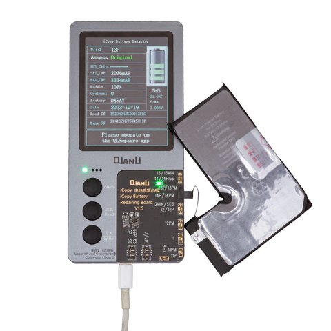 Акумулятор JCID для Apple iPhone 13 Pro, Li-Polymer, 3,87 B, 3300 мАг, збільшена ємність, high capacity Прев'ю 1