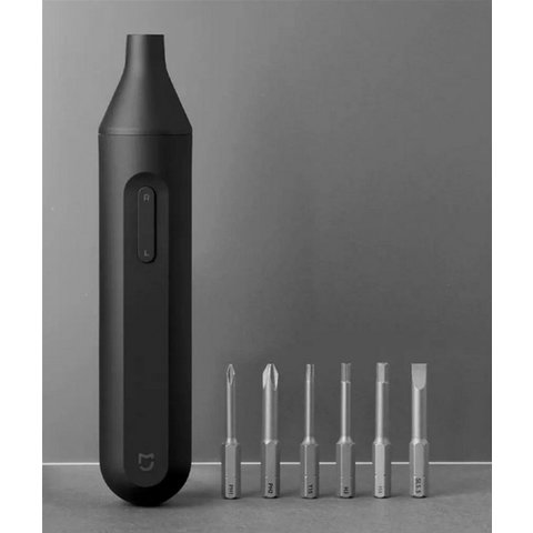 Електрична викрутка Xiaomi Mi Home (Mijia) Electric Screwdriver Black 6 в 1 Прев'ю 7
