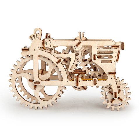 Mechanical 3D Puzzle UGEARS Tractor Preview 3